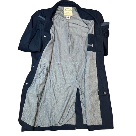 John Varvatos x Converse Wool Coat - Picture 2 of 9